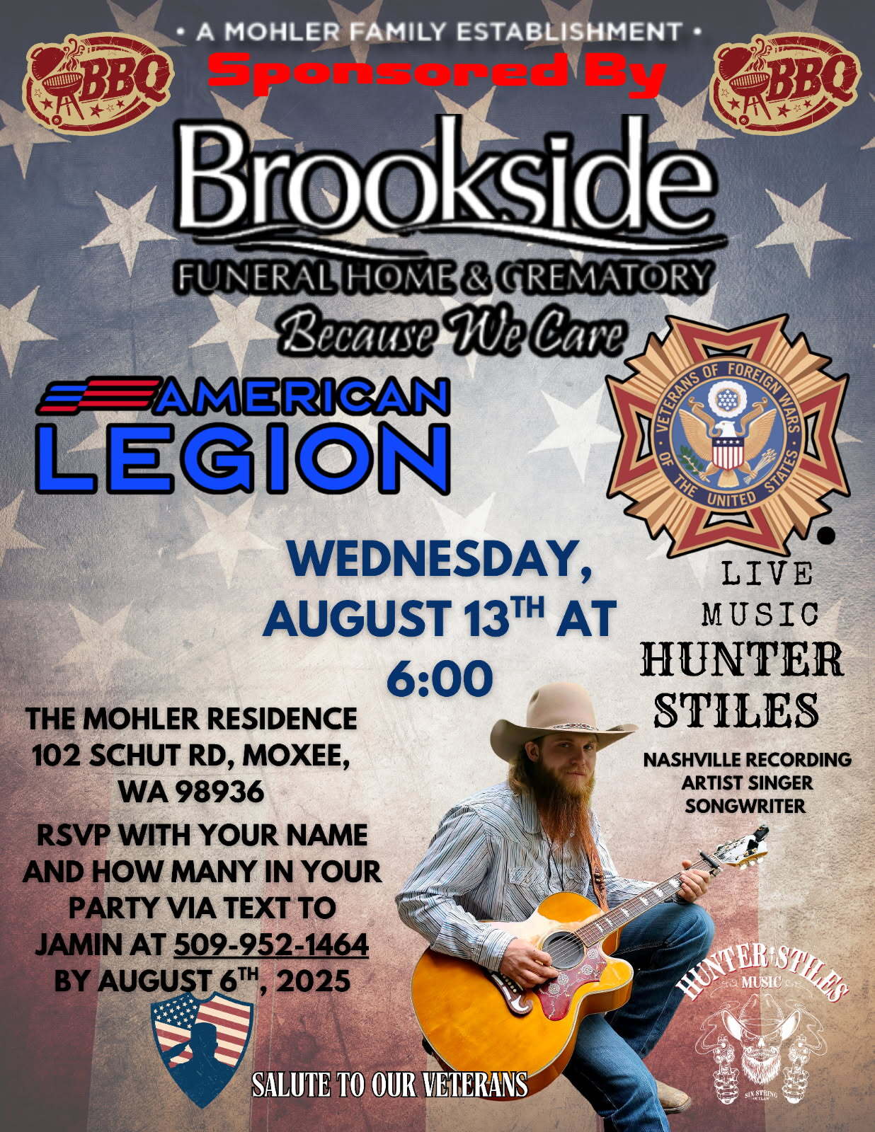 Free Event - Live Music and BBQ